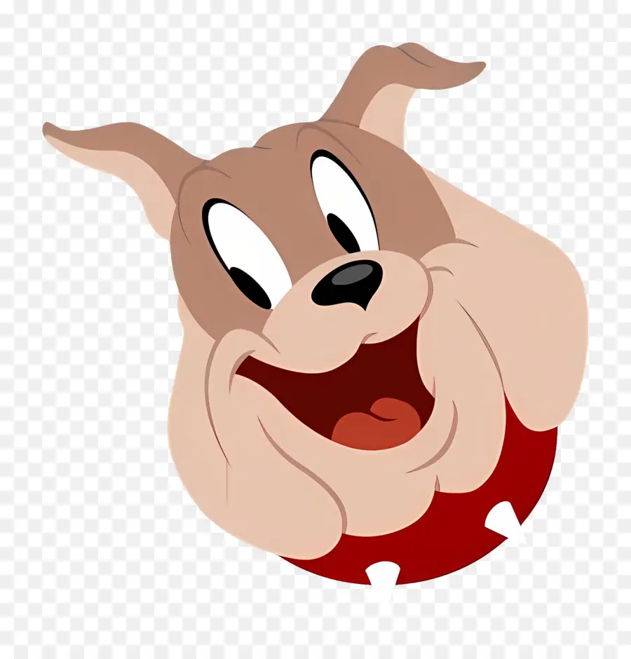 Bouledogue à Pointes，Chien De Dessin Animé PNG