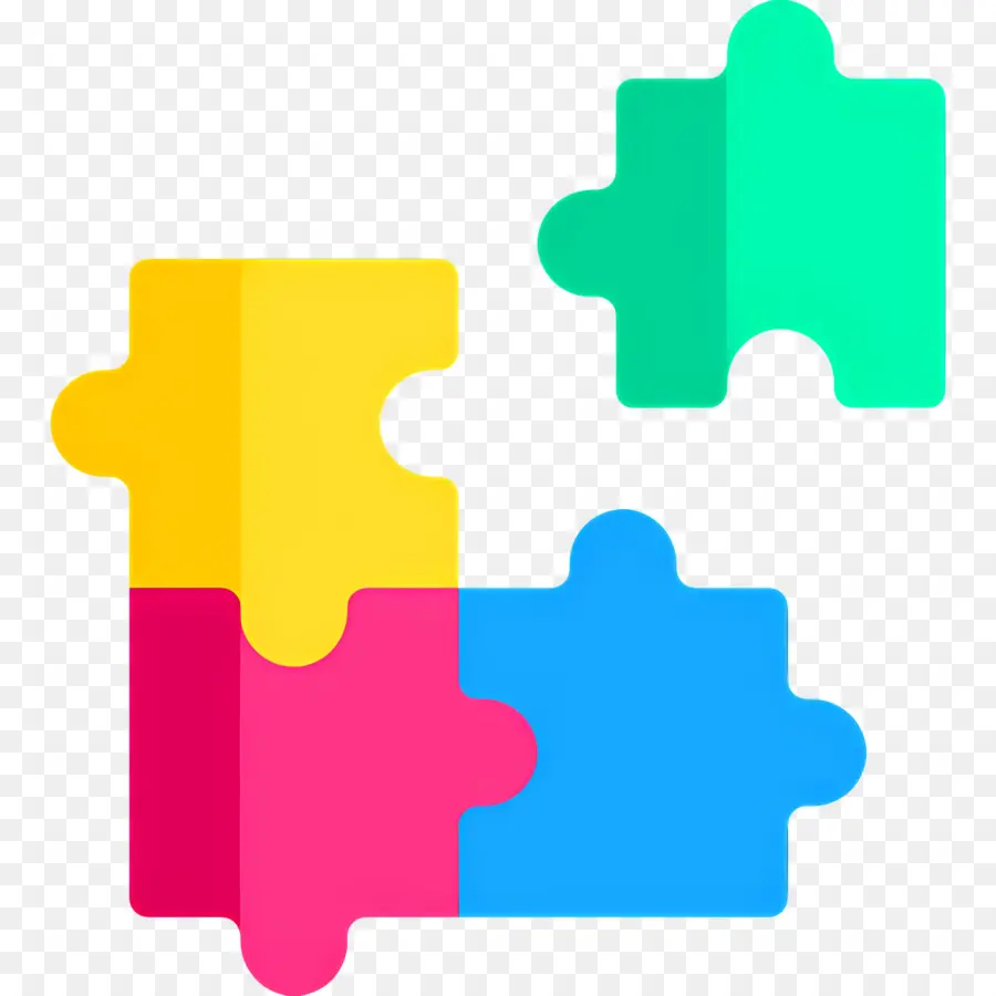 Collaboration，Pièces De Puzzle PNG