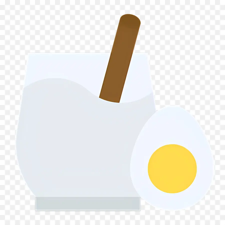 Lait De Poule，Tasse Blanche Avec Oeuf PNG