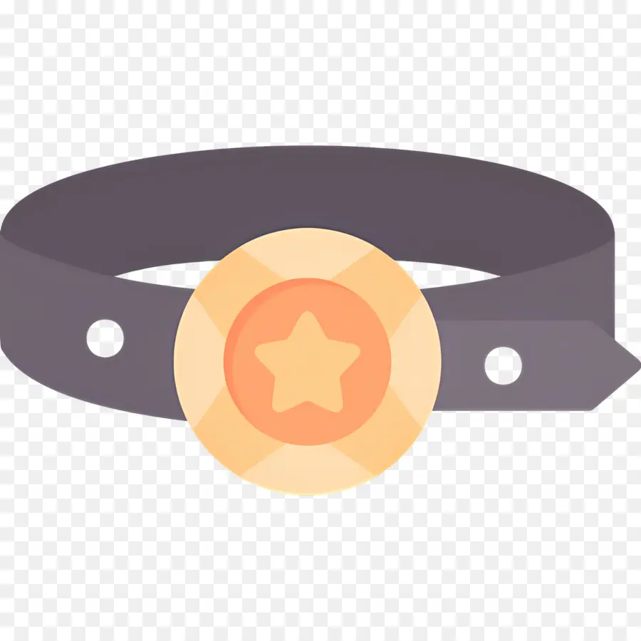 Ceinture De Boxe，Ceinture Étoile Orange PNG