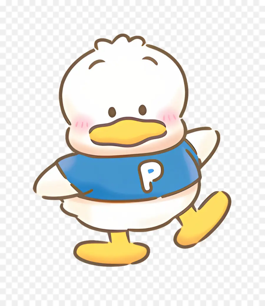 Ahirunopekkle，Canard De Dessin Animé PNG