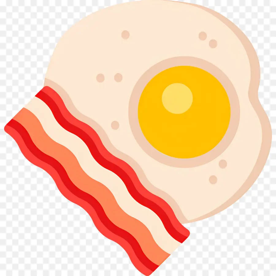 Bacon Et œufs，Oeuf Et Bacon PNG