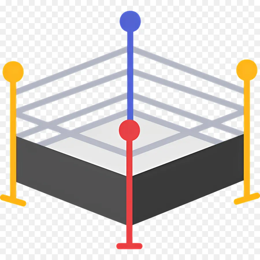 Ring De Boxe，Ring De Lutte PNG