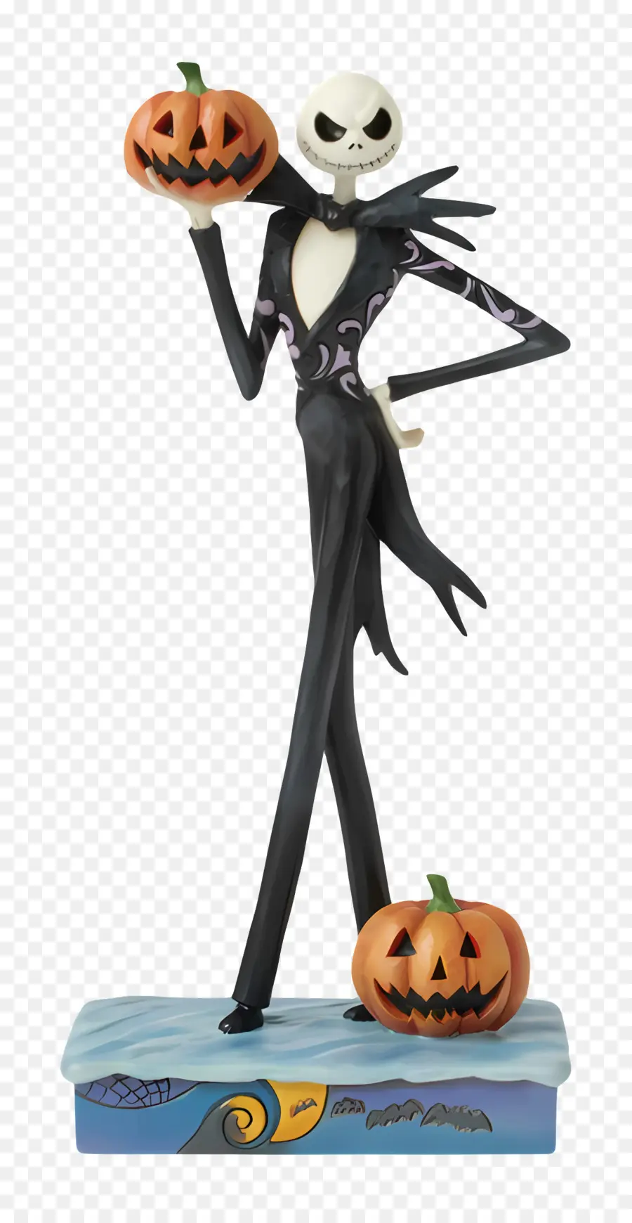 Jack Skellington，Figurine De Citrouille PNG