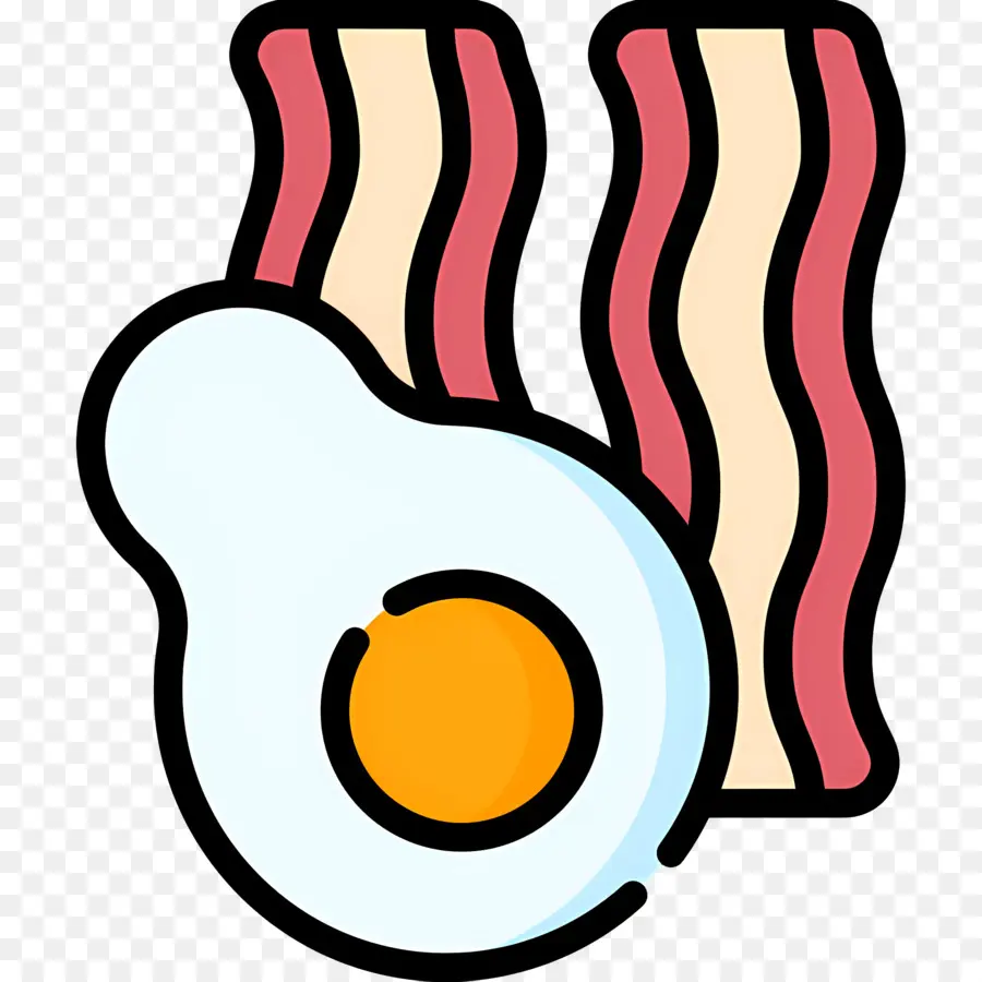 Bacon Et Oeufs，Oeuf Et Bacon PNG