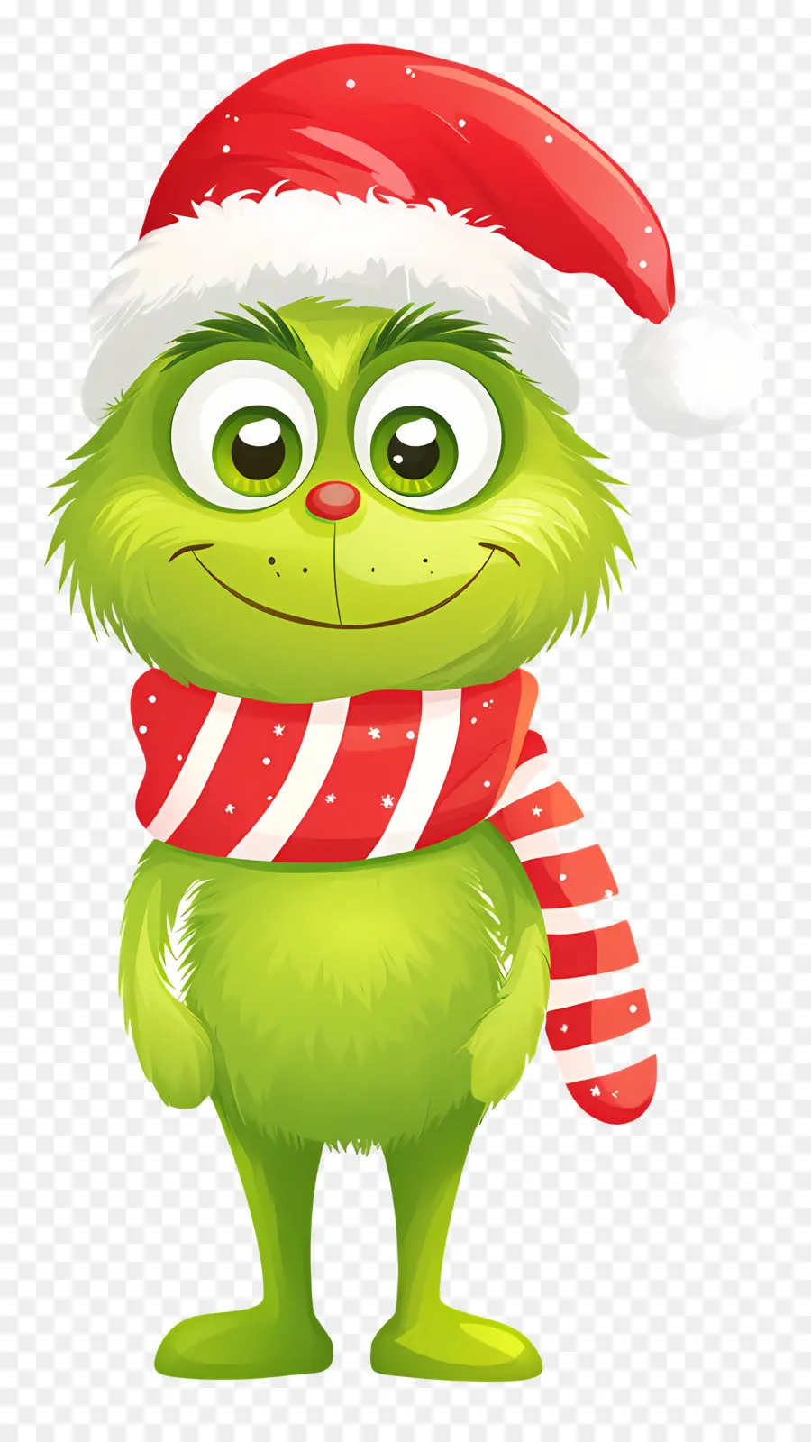 Grinch De Noël，Grinch Mignon PNG