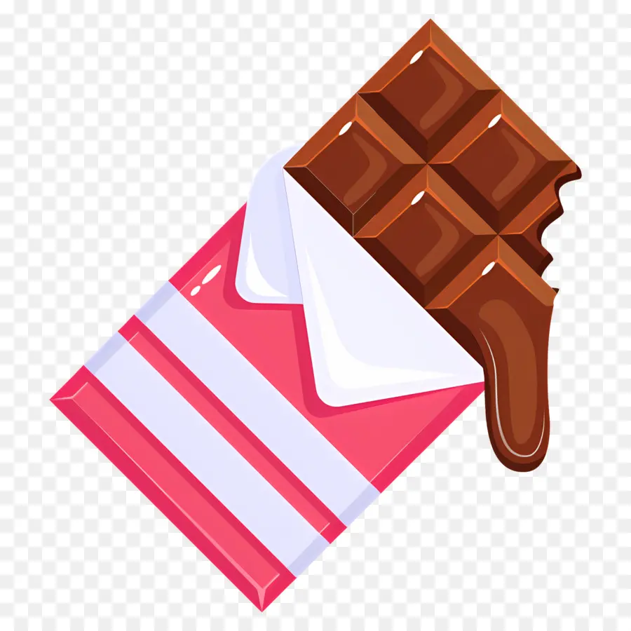 Barre De Chocolat，Doux PNG