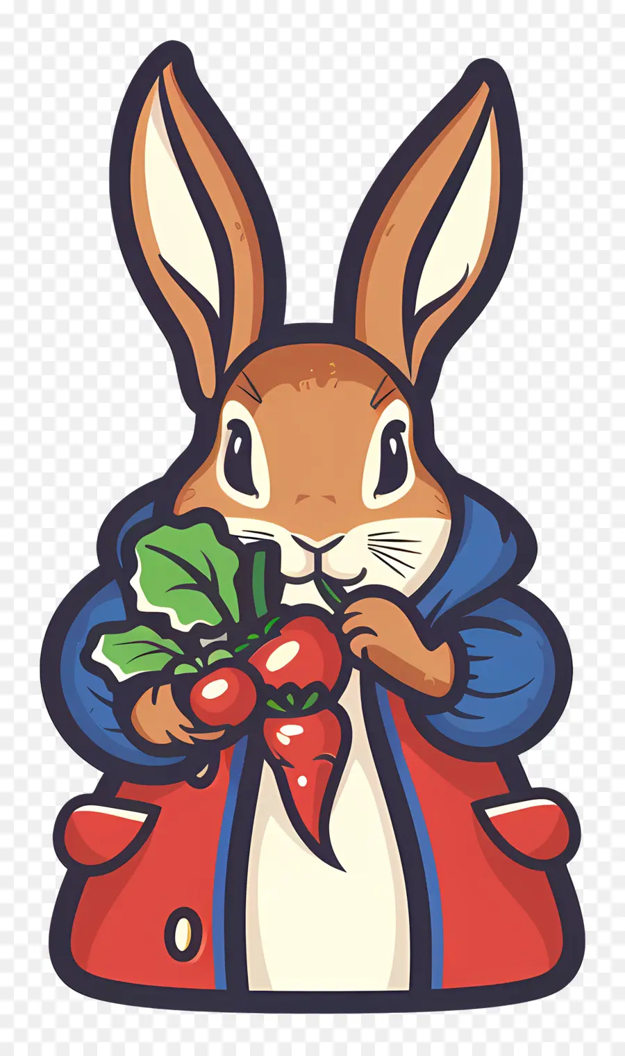 Pierre Lapin，Lapin Aux Légumes PNG