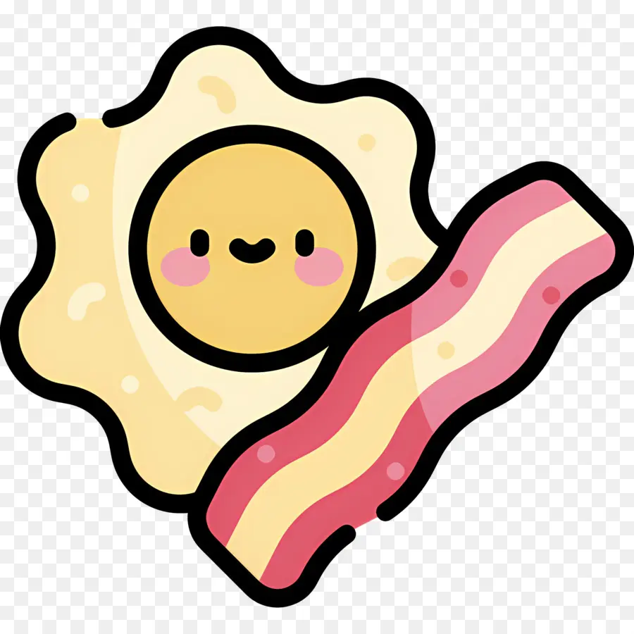 Bacon Et Oeufs，Oeuf Et Bacon PNG