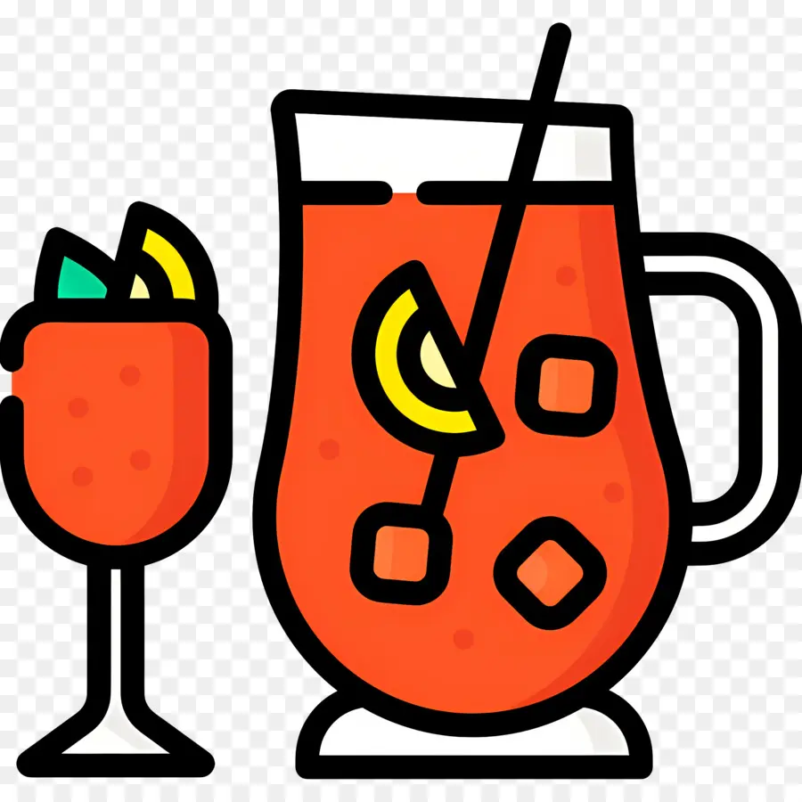 Sangria，Cocktail PNG