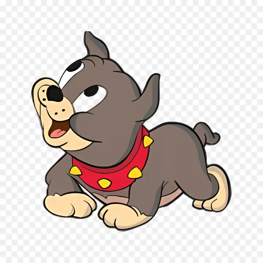 Tyke Bouledogue，Chiot De Dessin Animé PNG