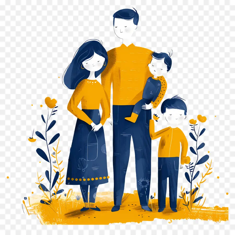 Famille，Famille Illustration PNG