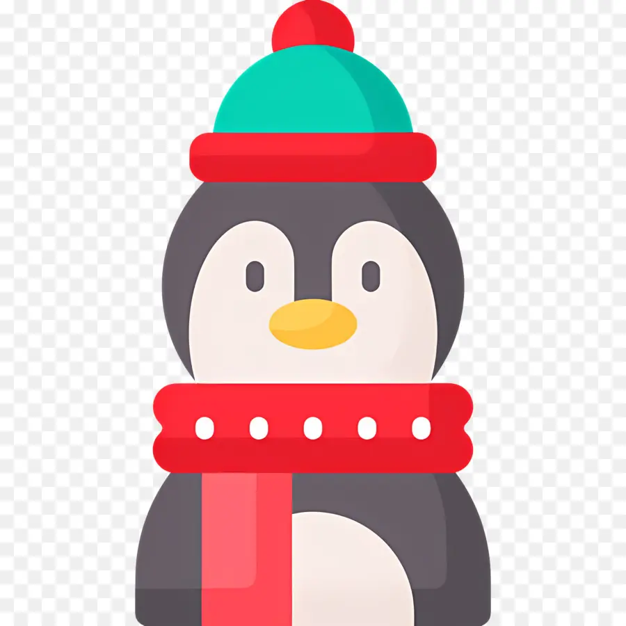 Pingouin De Noël，Pingouin Avec écharpe PNG