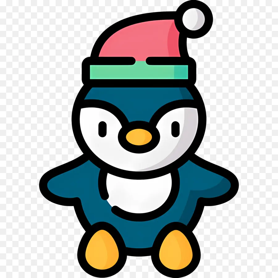 Pingouin De Noël，Manchot PNG