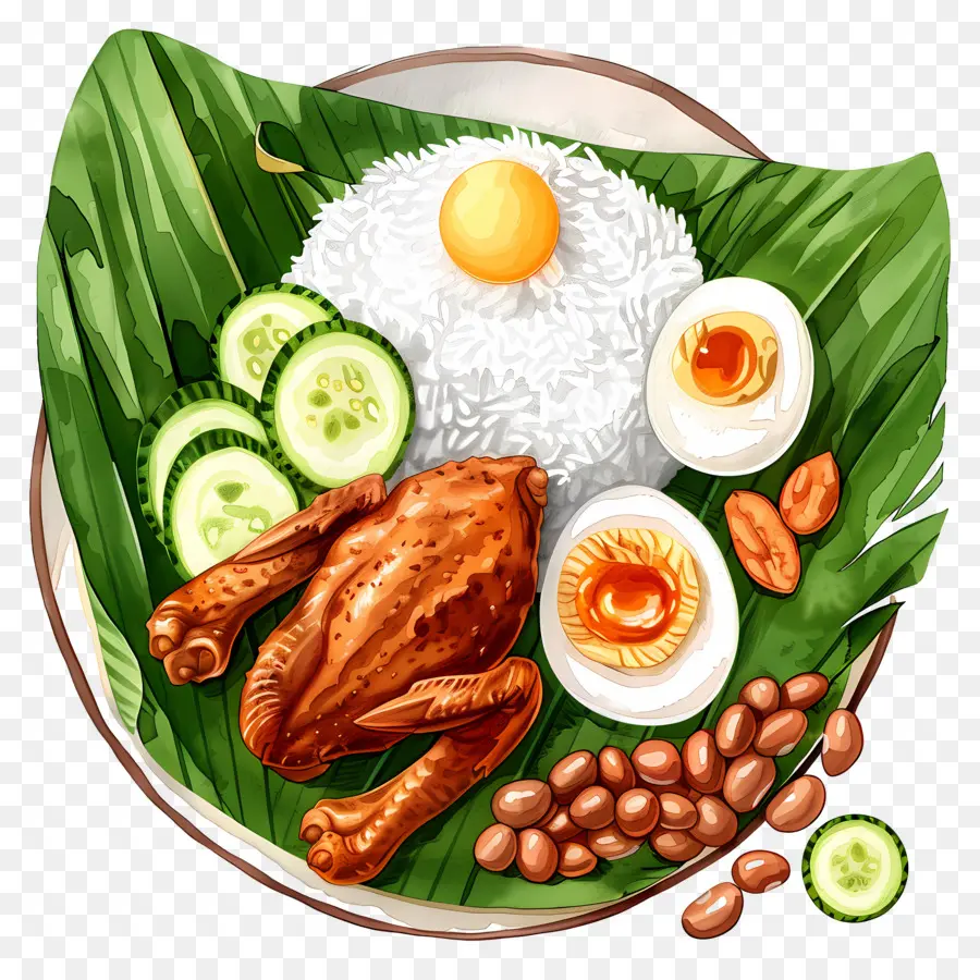 Nasi Gros，Nasi Lemak PNG