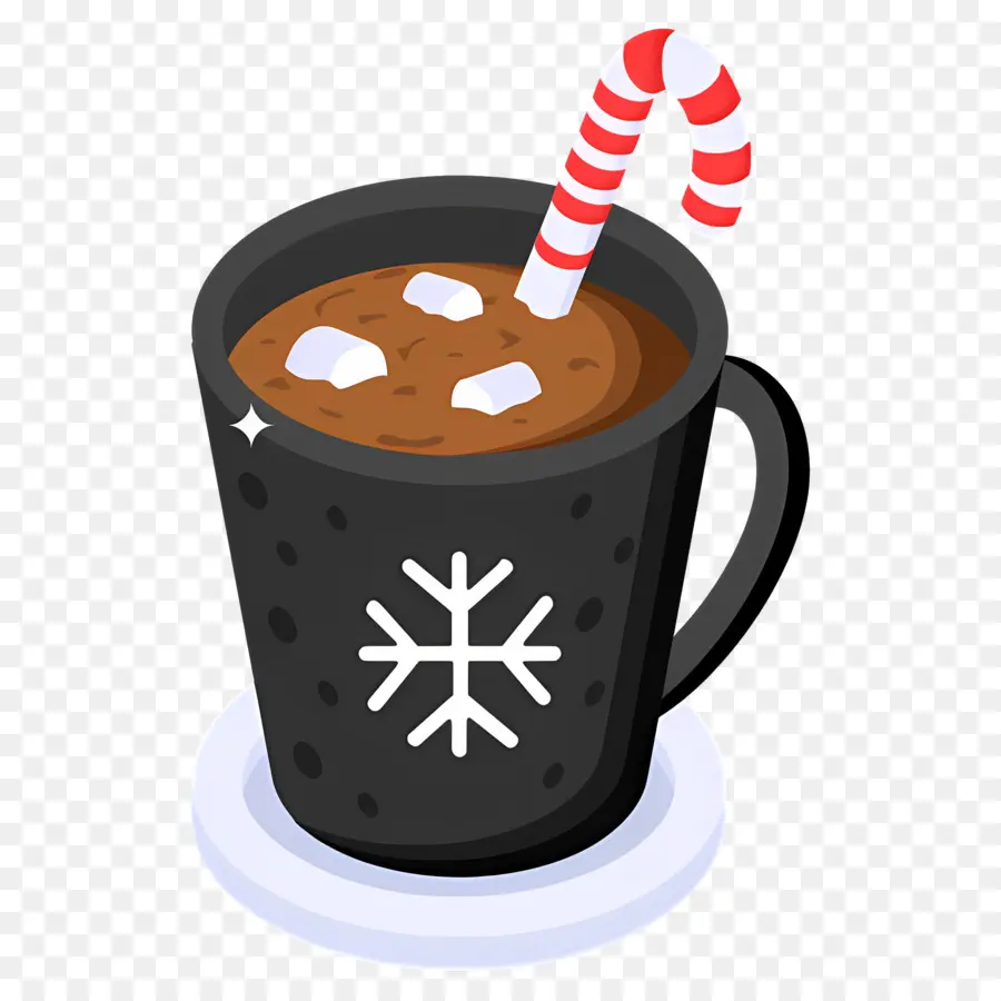 Chocolat Chaud De Noël，Chocolat Chaud PNG