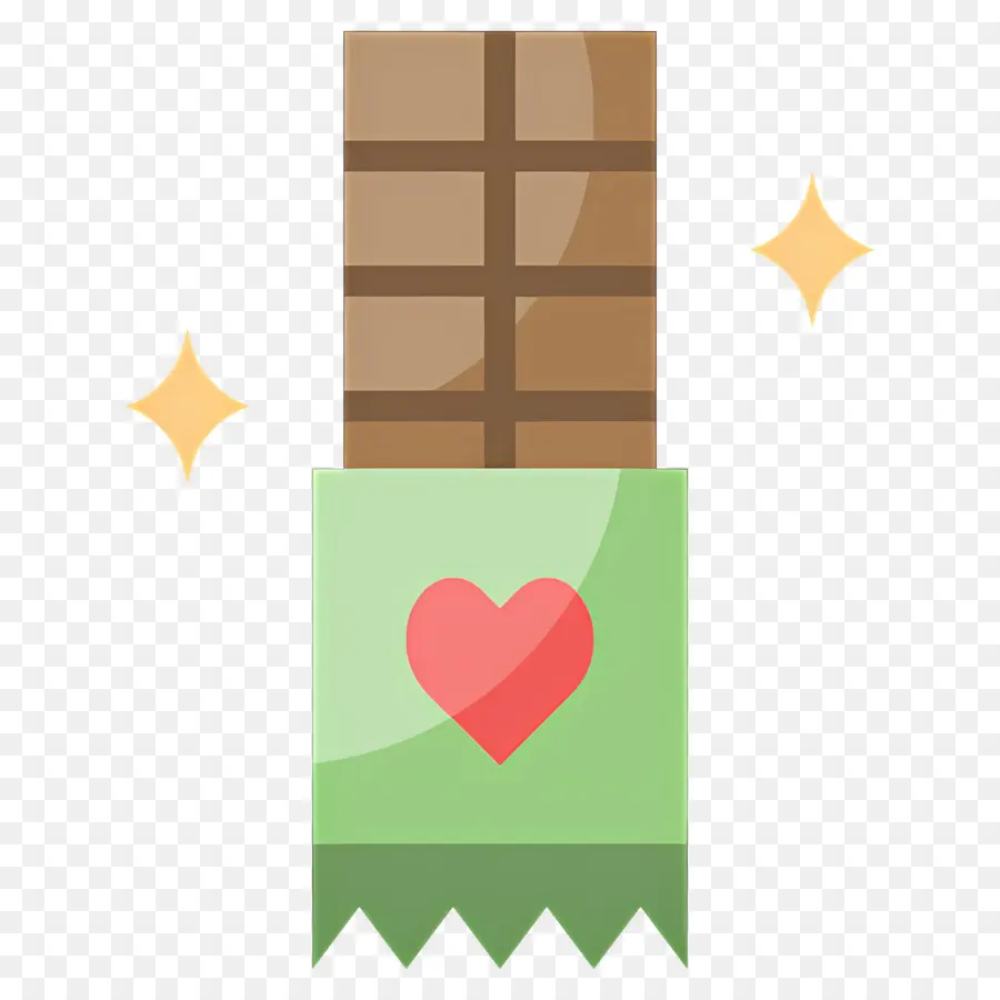 Barre De Chocolat，Doux PNG