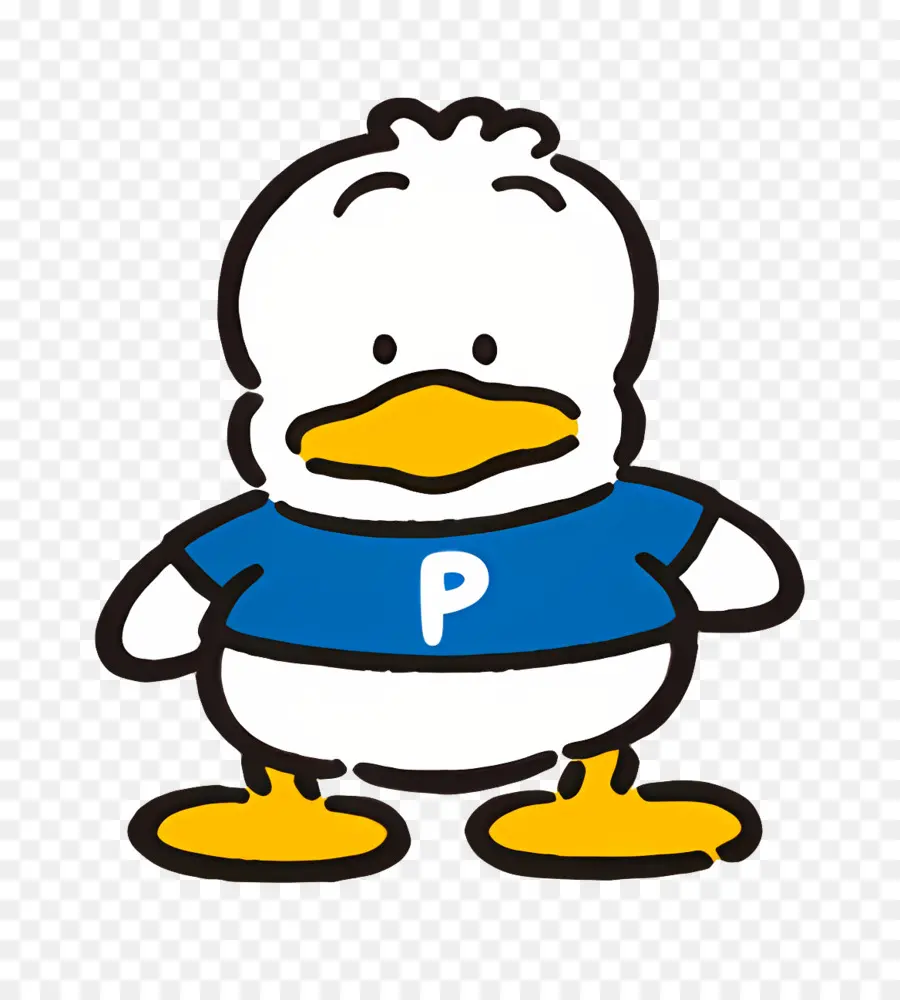 Pekkle，Canard Blanc PNG