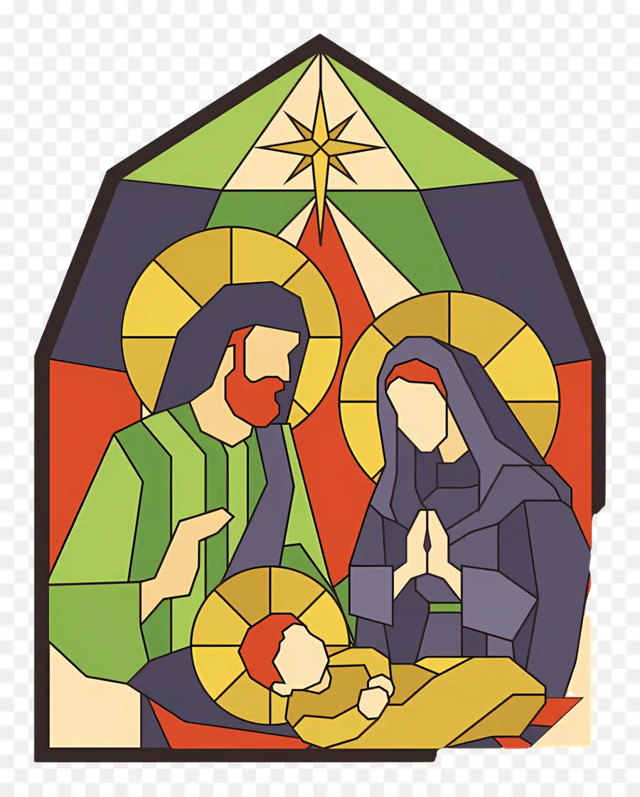 Crèche De Noël，Marie PNG