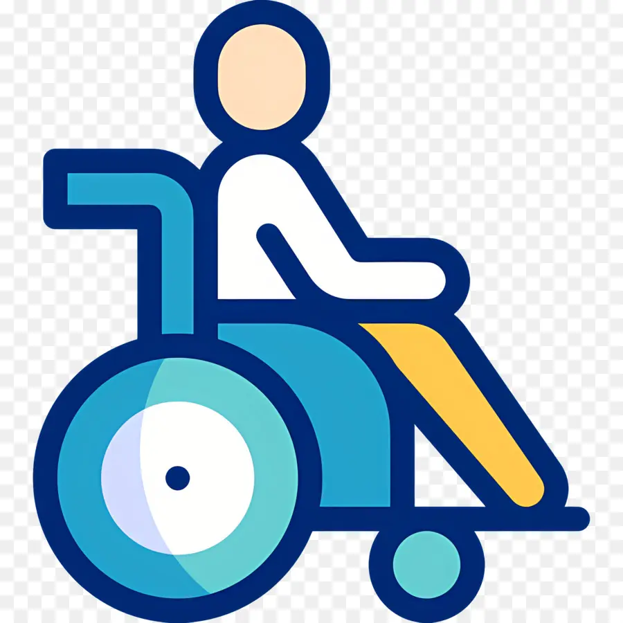 Personnes Handicapées，Personne En Fauteuil Roulant PNG