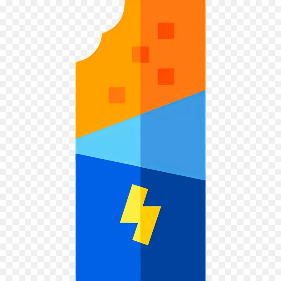 Barre énergétique，Barre énergétique Orange PNG