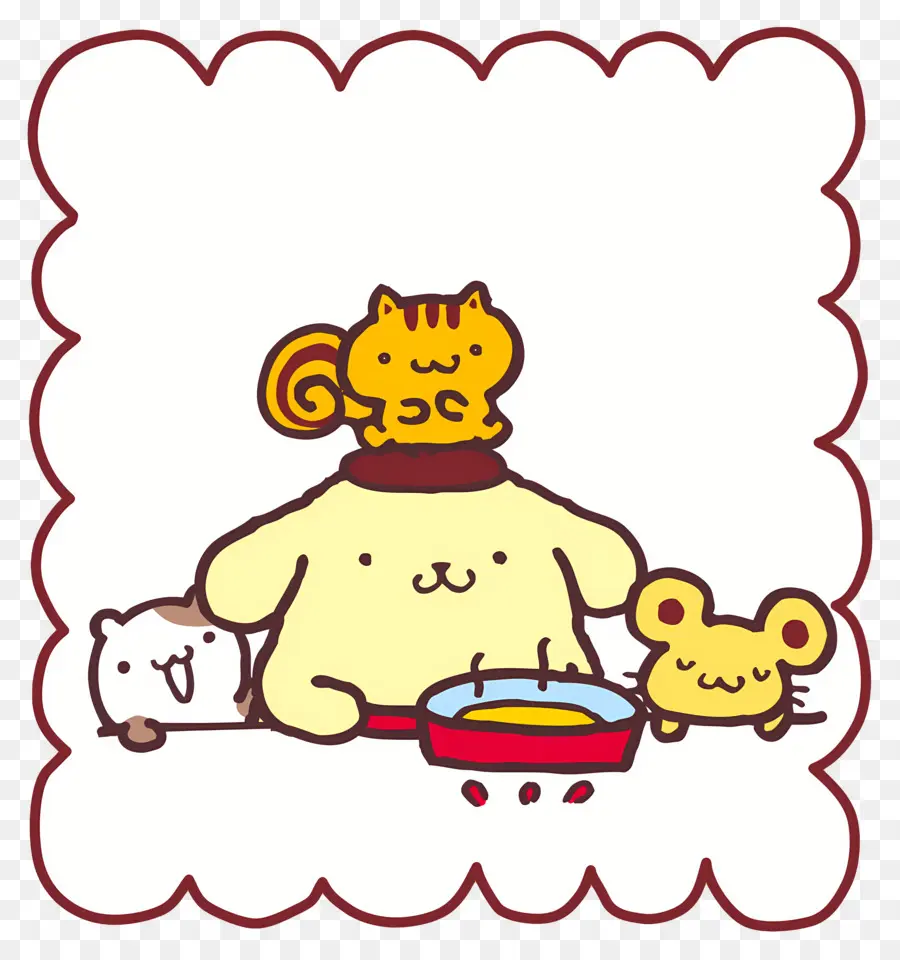 Pompompurin，Animaux Mignons PNG