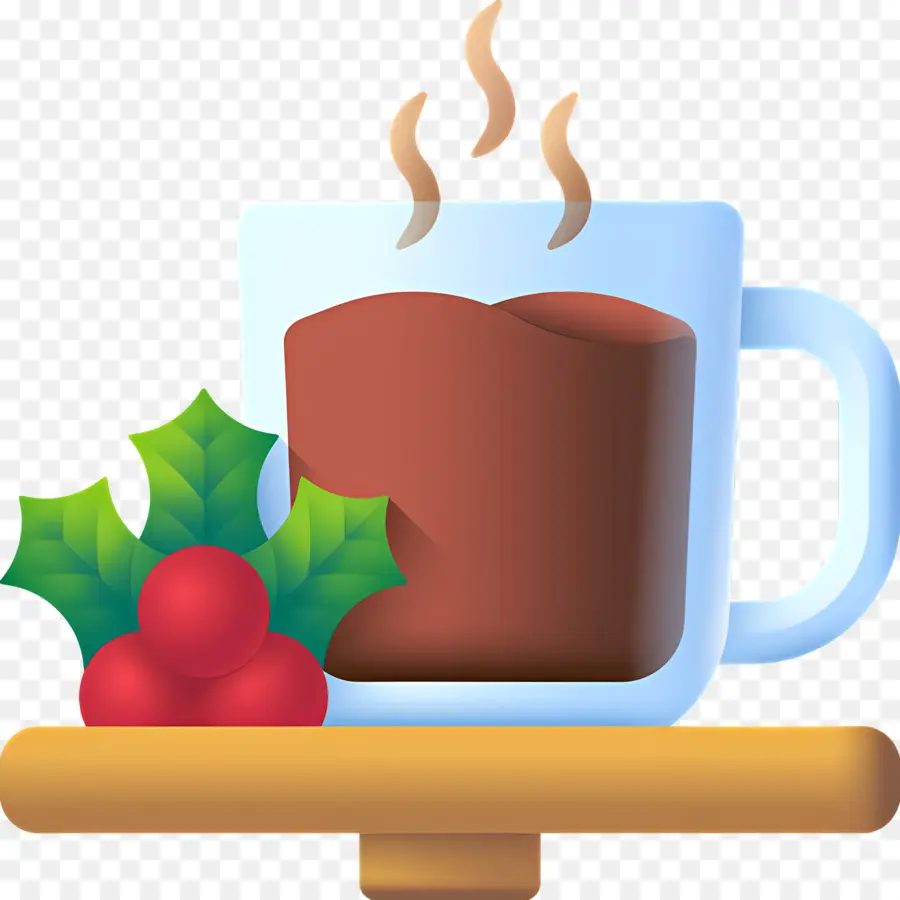 Chocolat Chaud De Noël，Chocolat Chaud PNG