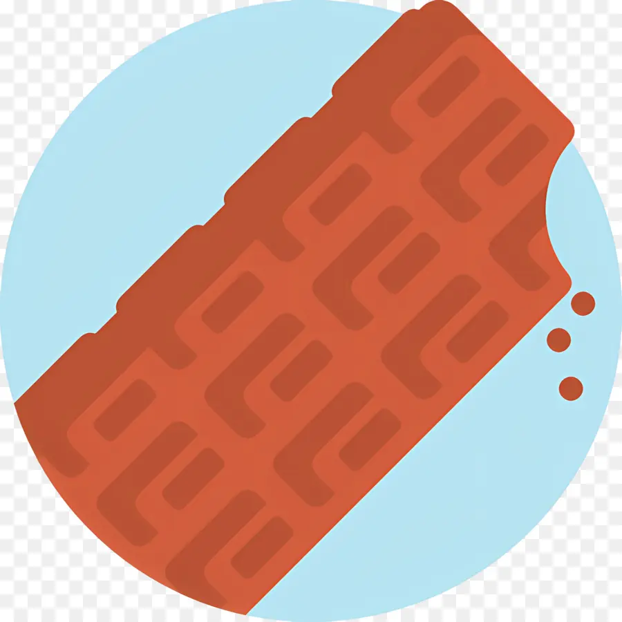 Barre De Chocolat，Gaufrette Au Chocolat PNG