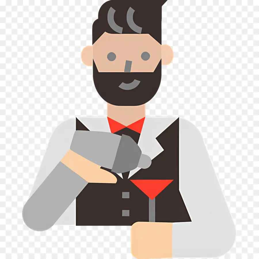 Barman，Cocktail PNG