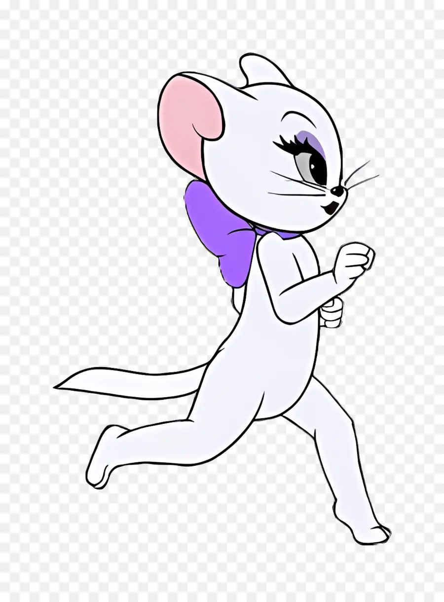 Toodles à Gogo，Souris Blanche PNG