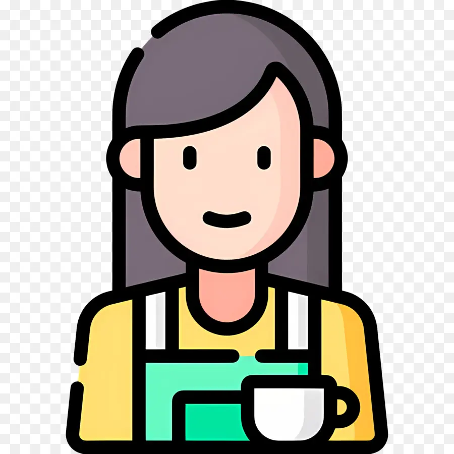 Barista，Tasse PNG