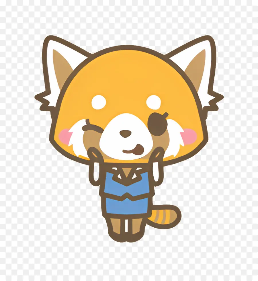 Agretsuko，Personnage Animal De Dessin Animé PNG