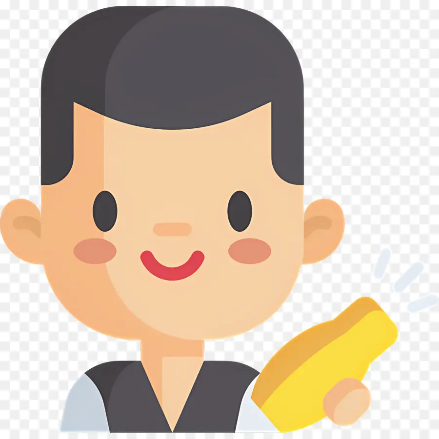 Barman，Personne Souriante PNG