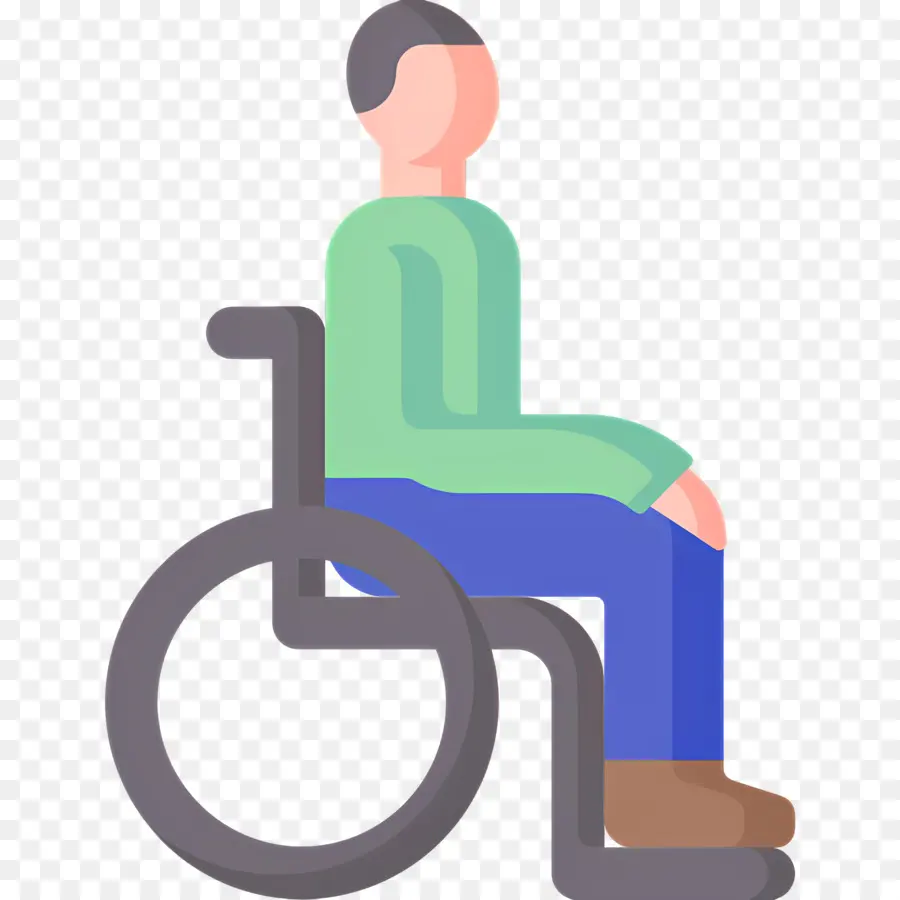 Handicap，Personne En Fauteuil Roulant PNG