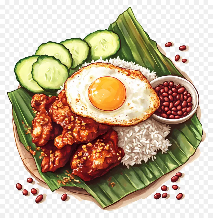 Nasi Gros，Nasi Lemak PNG