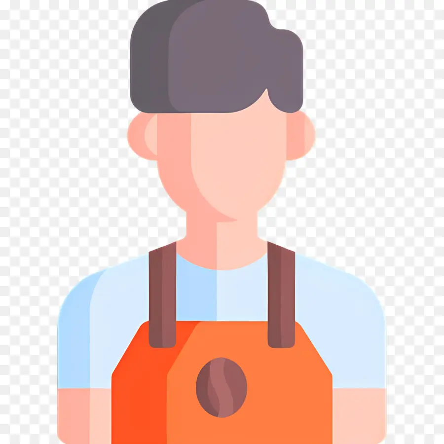 Barista，Tablier PNG