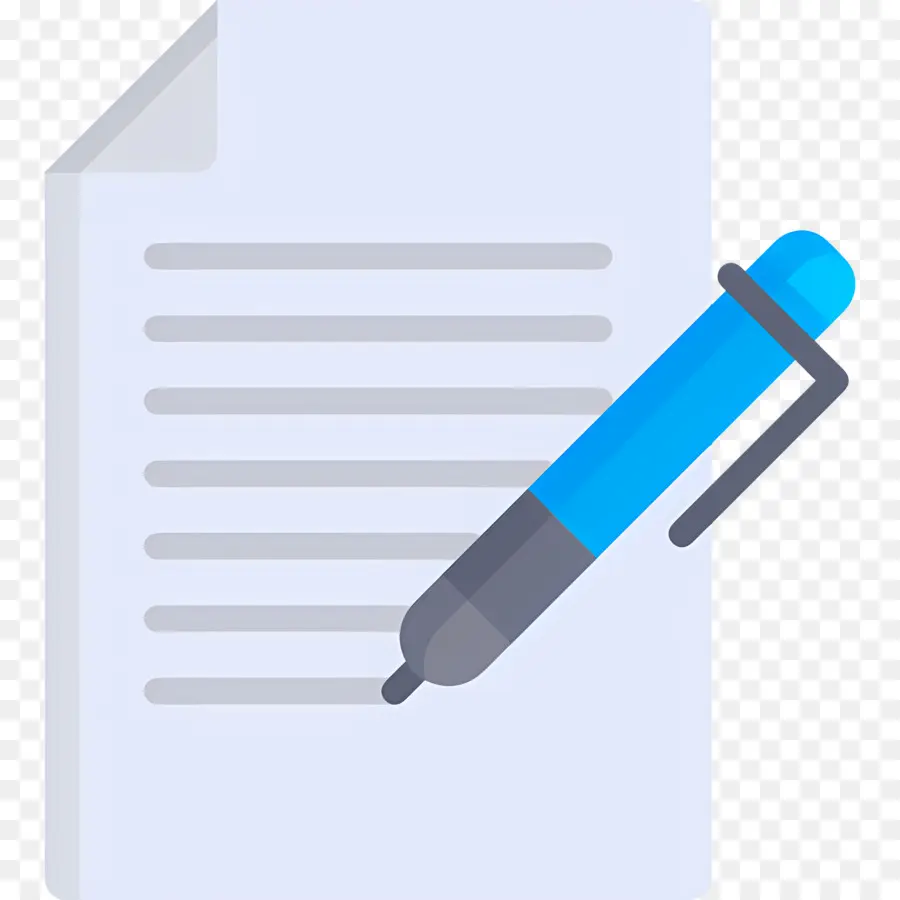 Rédaction De Lettres，Papier Et Stylo PNG