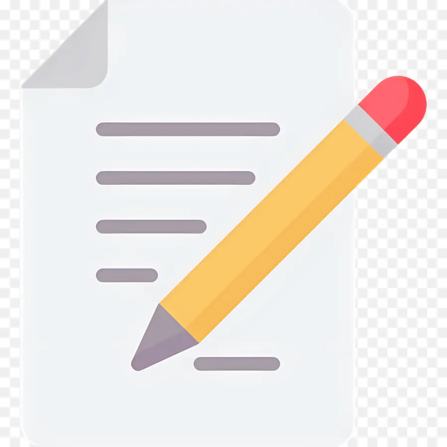 Rédaction De Lettres，Documenter Avec Un Stylo PNG