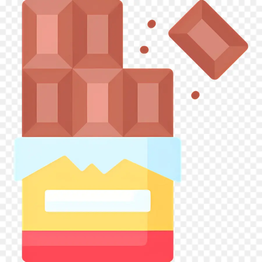 Barre De Chocolat，Doux PNG