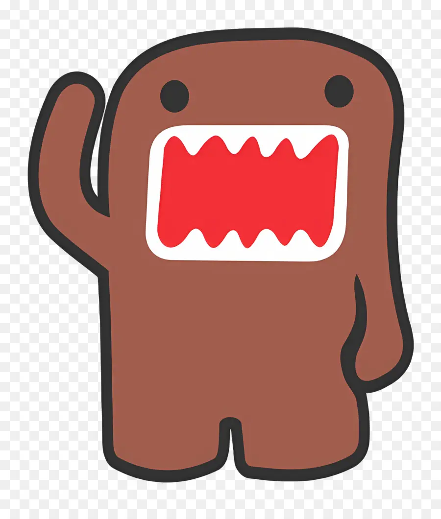 Domo Kun，Monstre Marron PNG