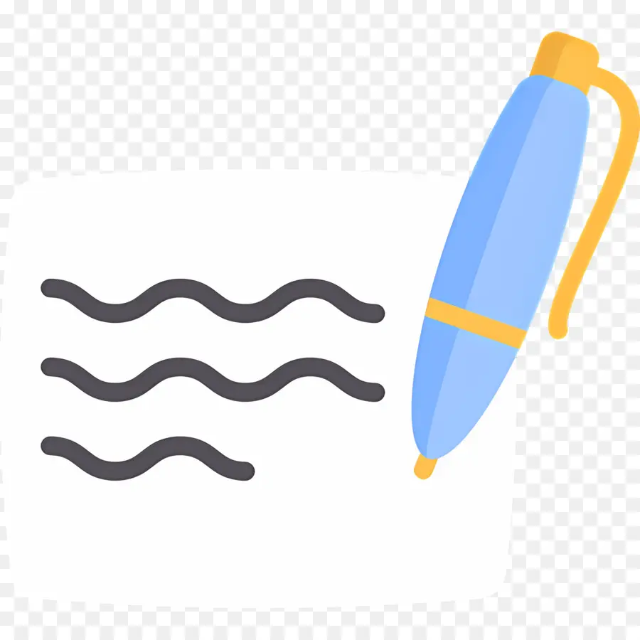 Rédaction De Lettres，Stylo Et Papier PNG