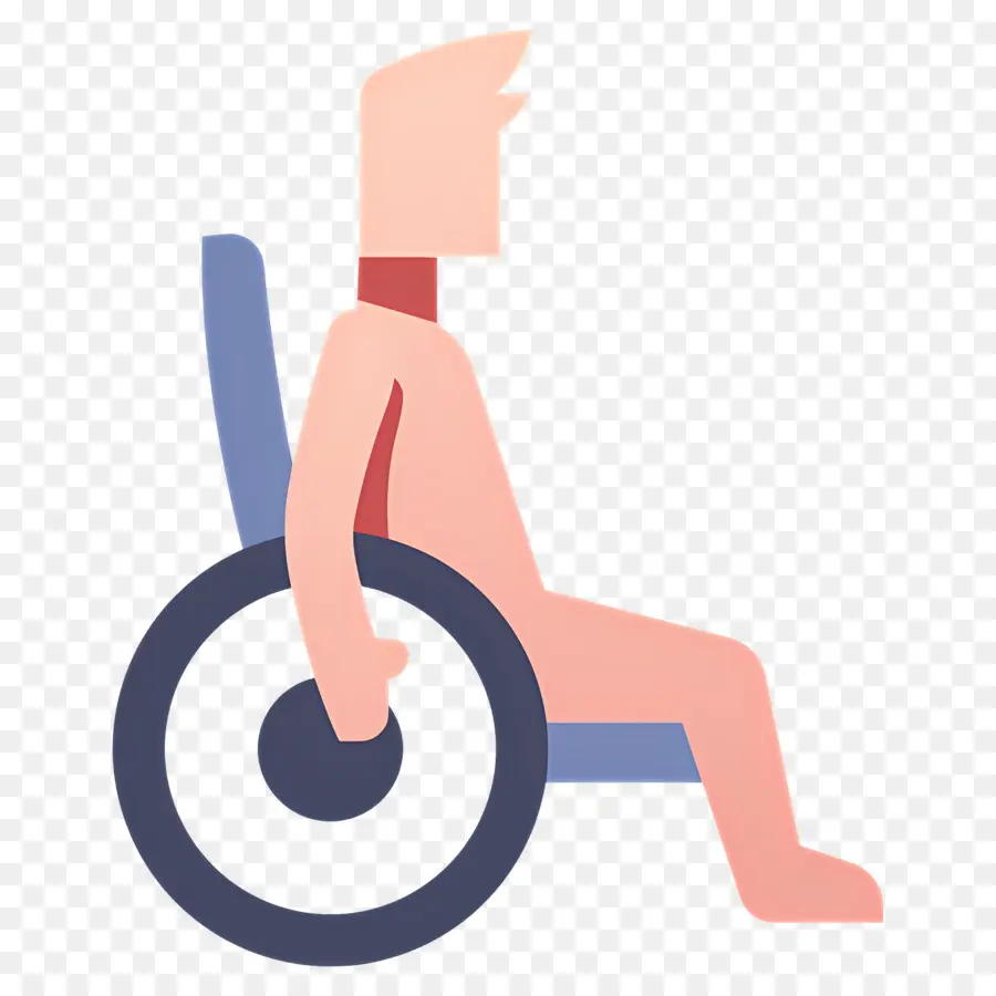 Personnes Handicapées，Personne En Fauteuil Roulant PNG