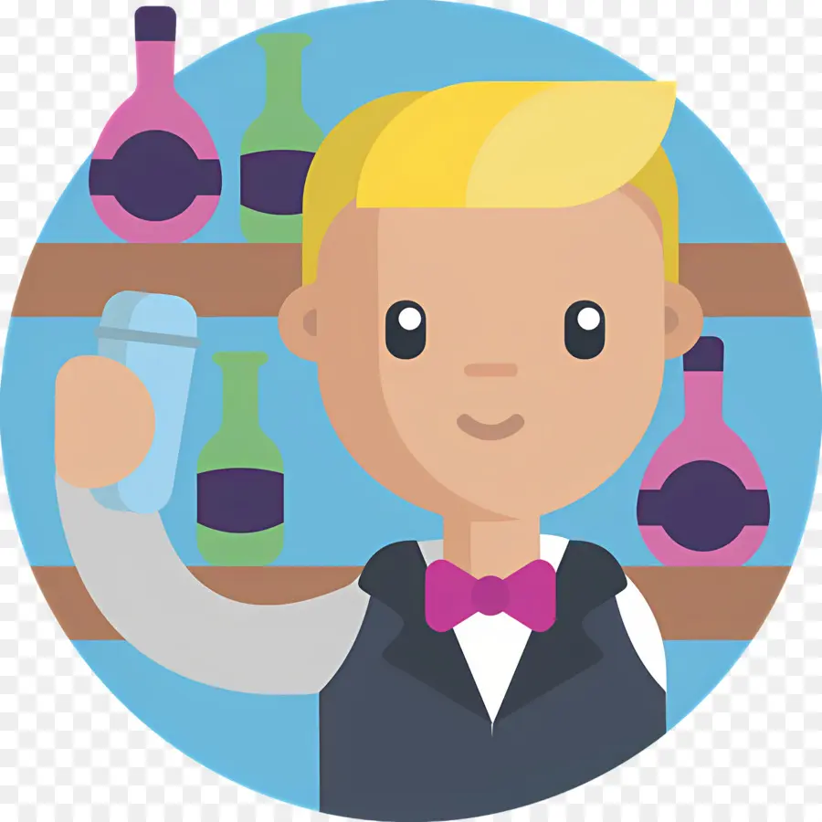 Barman，Cocktail PNG