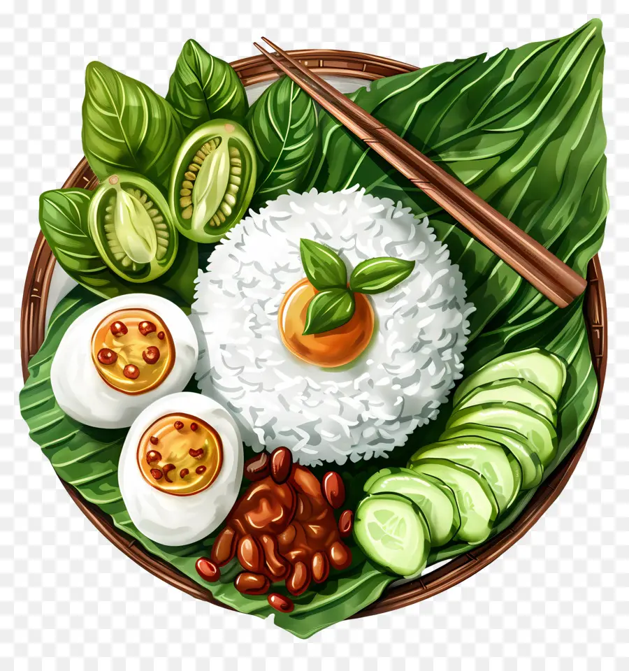 Nasi Gros，Nasi Lemak PNG