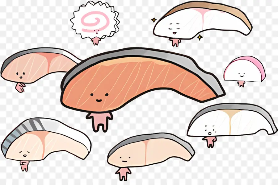 Kirimichan，Personnages De Sushis PNG