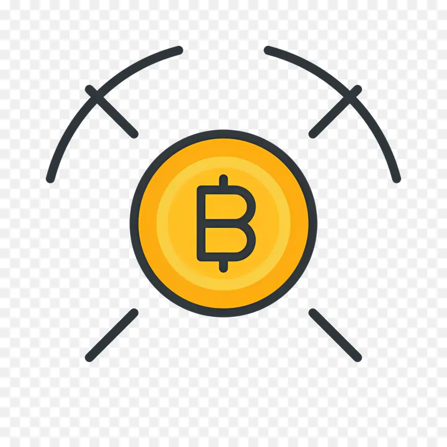 Mineur De Bitcoins，Symbole Bitcoin PNG