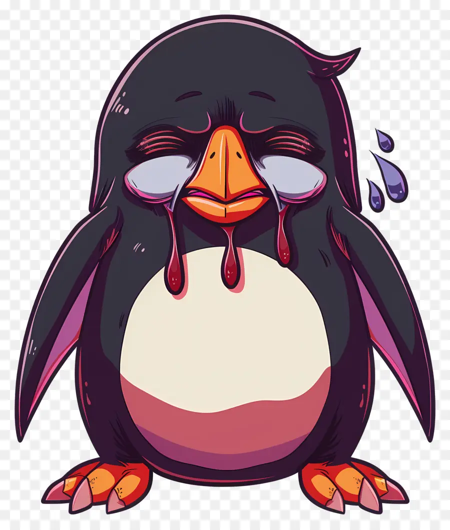 Pingouin Qui Pleure，Pingouin Triste PNG