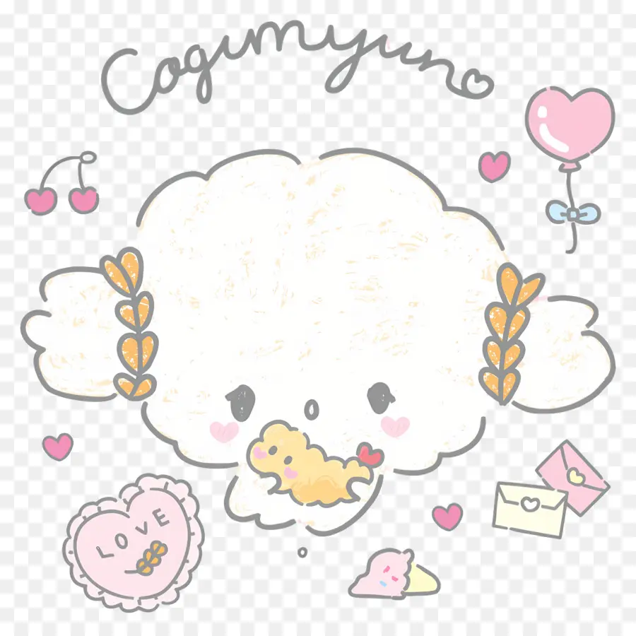 Cogimyun，Caractère Du Nuage PNG