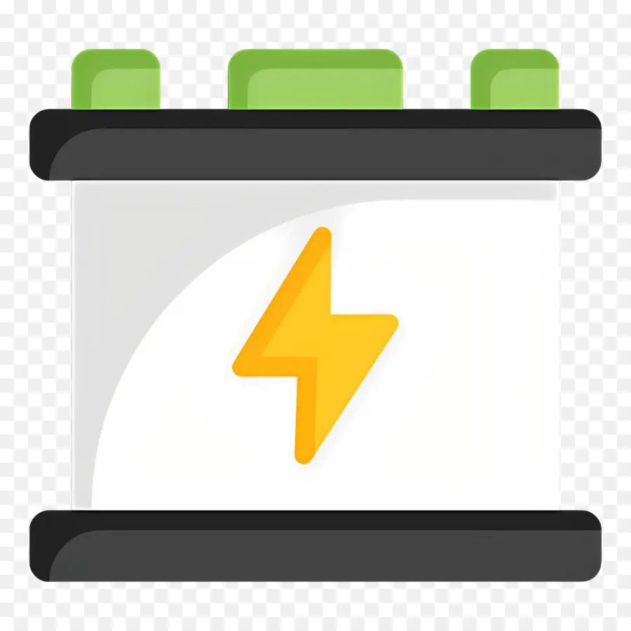 Stockage D'énergie Par Batterie，Batterie Blanche PNG