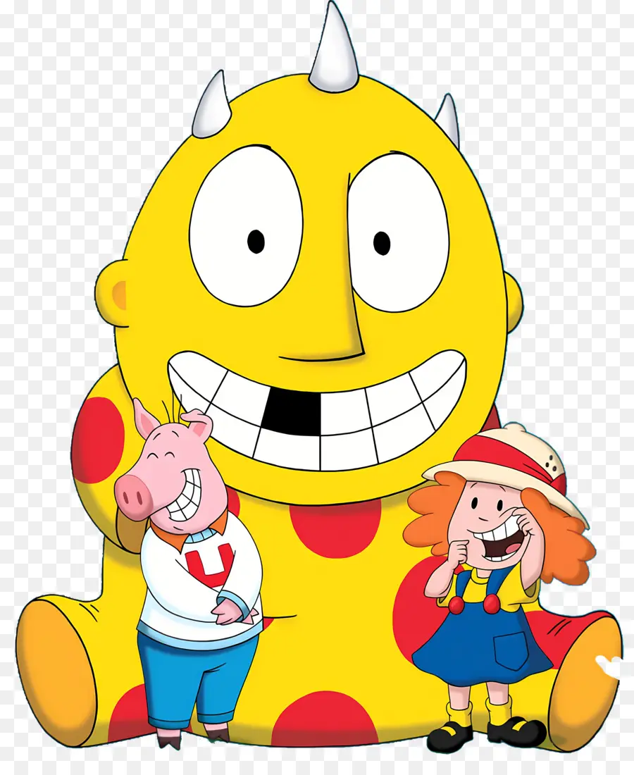 Maggie，Monstre Jaune PNG